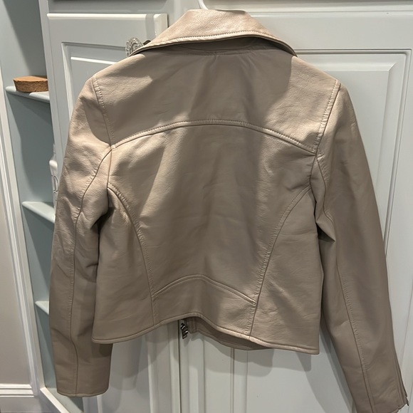 Abercrombie And Fitch Vegan Leather Moto Jacket - Picture 8 of 8